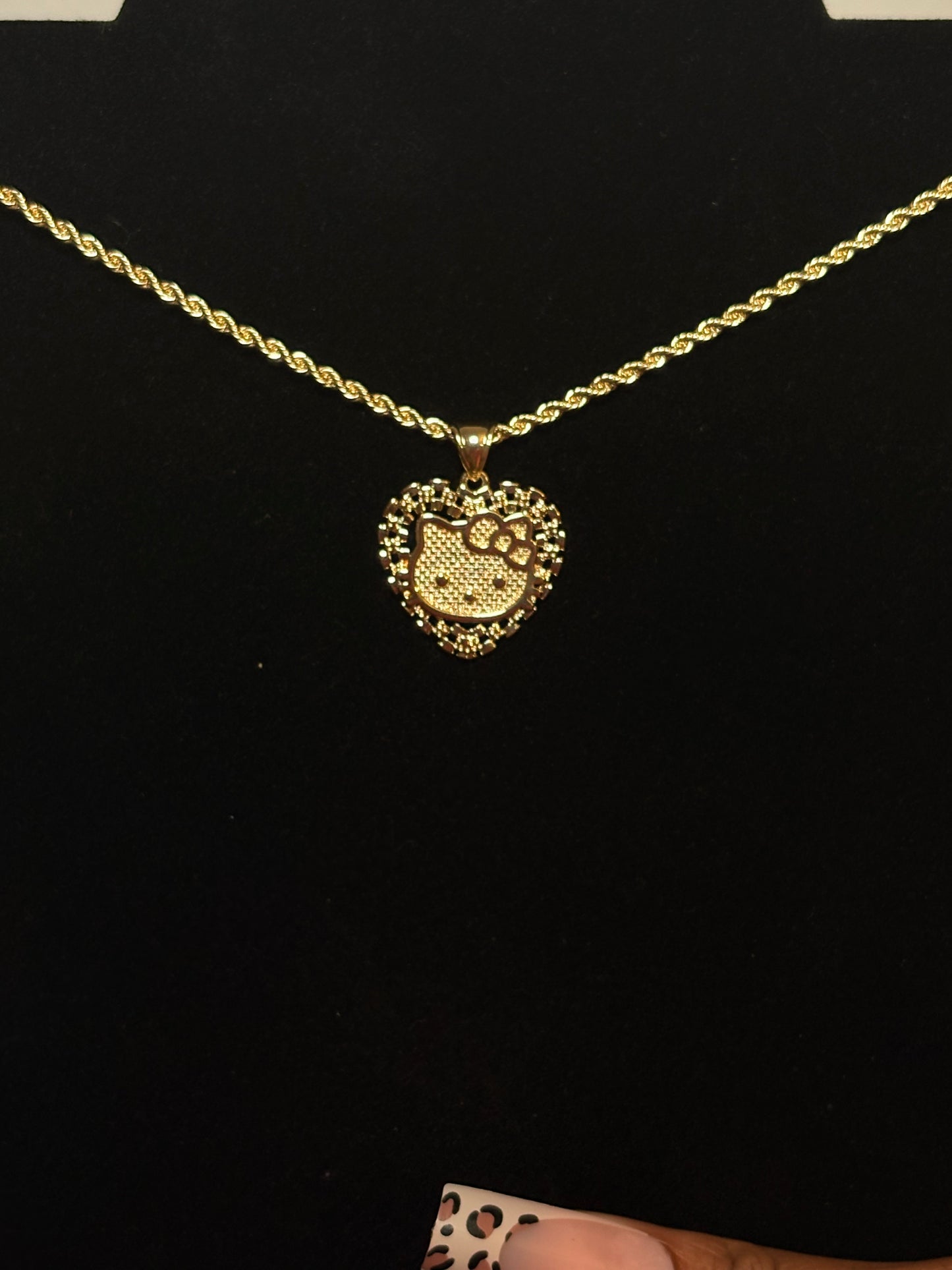 HK Gold Head Necklace